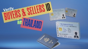 Verify Buyers and Sellers ID and Passport 